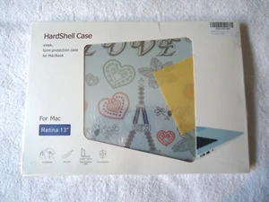 " NIB " DDC Hardshell Case For Mac Retina 13 " Love Themed " Great Gift Item " - Picture 1 of 7