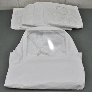 (5) Gentex PureFlo Tychem 2000 Over Hood PR02098, Disposable, For ESM+ PAPR - Picture 1 of 7