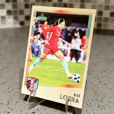 2023 Parkside NWSL Volume 1 Alex Loera Silver Foil Kansas City Current card #162 - Image 1 of 4