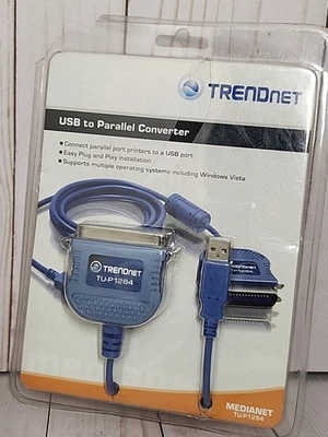 Trendnet USB to Serial Converter TU-S9 New in damaged package - Image 1 of 4
