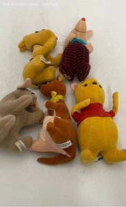 Vintage Walt Disney Winnie The Pooh Tiger Piglet Plush Stuffed Toys Lot Of 5 - Picture 1 of 6