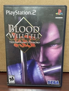 Blood Will Tell (Sony PS2) SEGA - Rare Copy W Manual Tested & Working - Picture 1 of 19