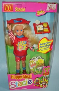 Happy Meal Stacie #11474 Barbie Littlest Sister Puppe MIB Mattel 1993 Malaysia - Bild 1 von 9
