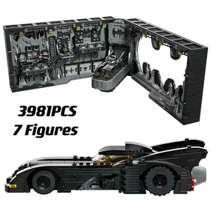 *NEW* UNBRANDED 76252 MOC Batcave –Shadow Box Building Blocks with Led Light Kit - Picture 1 of 10