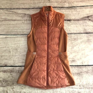 Lululemon Down For It All Vest 0 Damen rosa Primaloft Gänsefedern Puffer - Bild 1 von 16