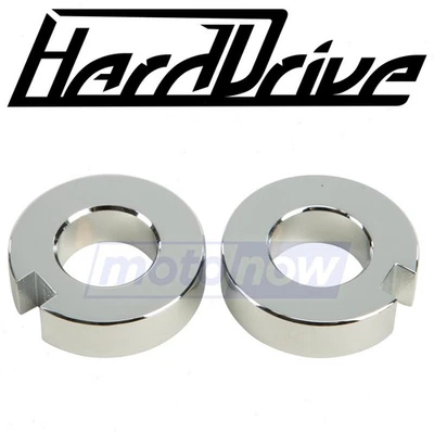 HardDrive Axle Adjuster Collars for 2000-2007 Harley Davidson FXST Softail hf Foto 1 de 4