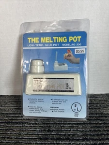 New, Sealed The Melting Pot Floral Arts & Crafts Low-Temp Hot Glue Pot-Vintage - Picture 1 of 5