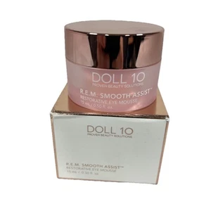 Doll 10 R.E.M. Smooth Assist Restorative Eye Mousse 15 ML 0.50 fl oz - New - Picture 1 of 4