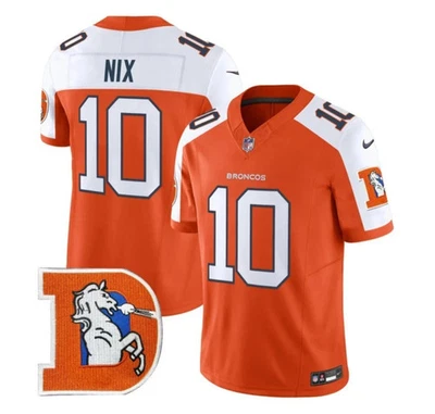 NIKE Bo Nix #10 Limited Edition Denver Broncos Jerseys