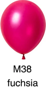 Metallic Fuchsia Farbe Hoch Helium Qualität Latex Ballon 5"10"12" Unterschied... - Bild 1 von 1