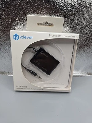 Iclever BLUETOOTH RECEIVER ADAPTER,  AUDIO, A2D2, WIRELESS, HiFi, 3.5mm Jack - Image 1 of 2