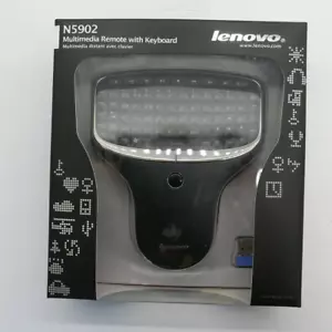 Control remoto multimedia USB inalámbrico original Lenovo N5902 con teclado GER - Imagen 1 de 7