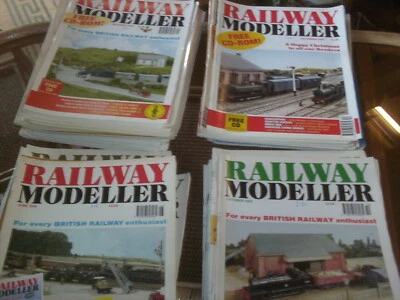 Large Collection of 'Railway Modeller ' Magazines mostly 1980s - 2000s - Image 1 of 2