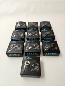 Alphacool Raccords Adaptateurs d'angle et connecteurs - Chrome - Photo 1/11