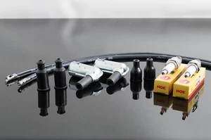 BMW R45 R65 R50/5 R60/5/7 R100 enchufe bujía vela BP7ES, juego de cables de encendido - Imagen 1 de 1