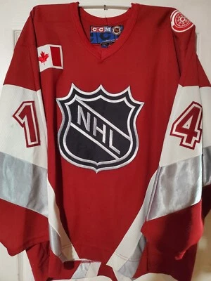 Camiseta deportiva de hockey Brendan Shanahan 1999 CCM NHL All Star Detroit Redwings Foto 1 de 4