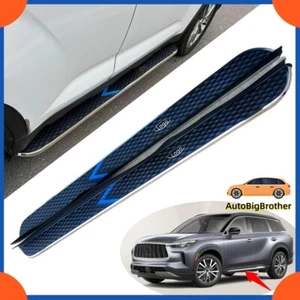 Fits Infiniti QX60 2022 2023 Running Boards Side Steps Nerf Bar Protector Pedal - Picture 1 of 10
