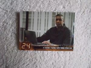 Artbox 2008 - 24 "SEASON 5" #P2 Promo Trading Card ROGER CROSS! - Picture 1 of 2