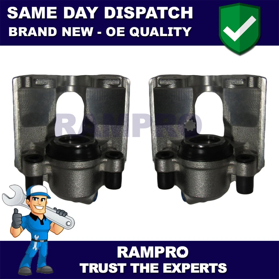 2x Pinzas de freno delanteras Rampro para Ford Ka 1996-2005 Fiesta 1989-2002 Foto 1 de 1