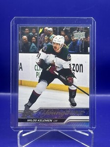 2023-24 Upper Deck Series 1 Young Guns Milos Kelemen YG RC #211