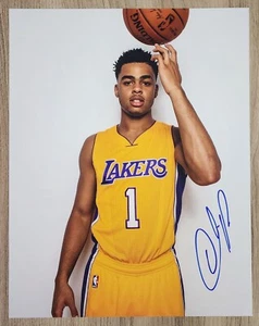 D'Angelo Russell Signed 11x14 Photo LA Los Angeles Lakers NBA LEGEND RAD - Picture 1 of 1