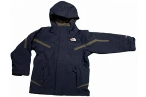 The North Face Boys Waterproof Nimbostratus Triclimate Cosmic Blue Winter Jacket - Picture 1 of 6