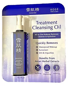 Kose Sekkisei Treatment Cleansing Oil Hydration All in One Makeup Remover 10.1oz - Picture 1 of 4