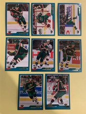 2003/04 OPC O-Pee-Chee Minnesota Wild Team Set 8 Cards