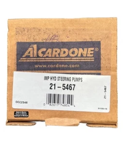 Cardone A1 21-5467 Power Steering Pump Fits: 05-10 Cadillac STS NO CORE 🇺🇸FS - Picture 1 of 3