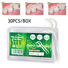 30PCS/BOX Disposable Dental Floss Dental Floss Oral Care Toothpicks Clean Oral G