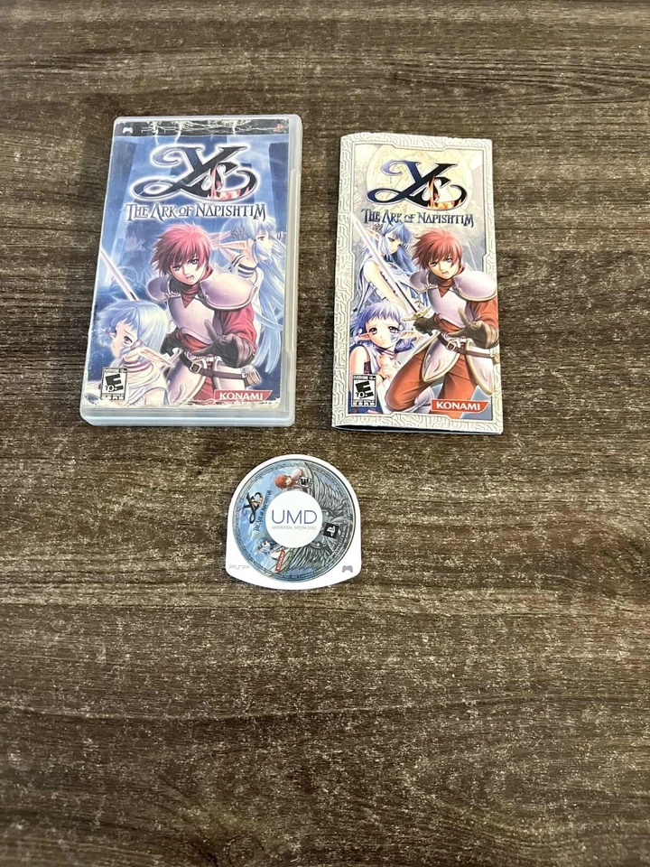 Ys: The Ark of Napishtim (Sony PSP, 2006) COMPLETE! Tested & Working! - Image 1 of 4