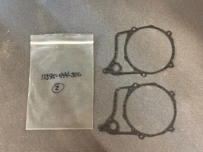 JUNTA CUBIERTA ESTATOR HONDA CR125R 1979-1982 OEM #11395-444-306 PAQUETE -DE -2 NUEVO Foto 1 de 2