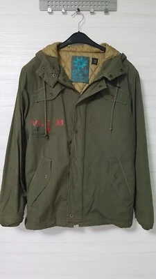 VOLCOM Herren Kapuzen Jacke Mantel Gr S Volcom Parka army green Oliv wNEU - Bild 1 von 4