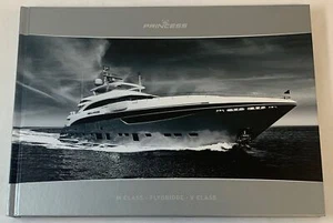 großes Princess Yachts gebundenes Buch ~ M-KLASSE, FLYBRIDGE, V-KLASSE Version 2 - Bild 1 von 1