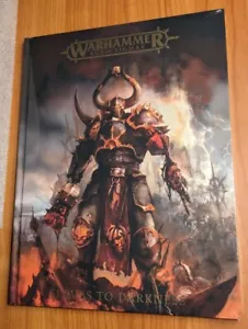 Battletome Slaves to Darkness edizione limitata warhammer age of sigmar chaos - Foto 1 di 11