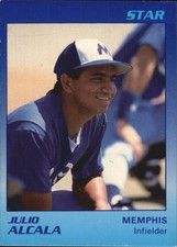 1989 Memphis Chicks Star #1 Julio Alcala