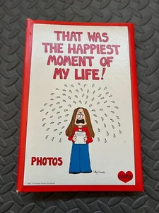 Vintage Cathy Guiswite Kamera Fotobuch Erinnerungen Fotoalbum 3,5x5" Bilder - Bild 1 von 8