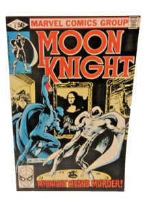 *Moon Knight 3 (1980) Newsstand Bill Sienkiewicz Cover First Midnight Man