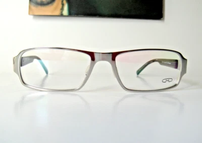 Óculos masculinos Freudenhaus Alemanha titânio 55-17 135 médio vol 3.17 prata - Imagem 1 de 4