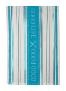 Kay Dee R3218 Cotton Teal Tea Towel 28 L x 18 W in. (Pack of 6) - Picture 1 of 1