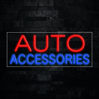 Auto Accessories LED Neon Sign 30"L x 12"H #30474 - Image 1 of 3