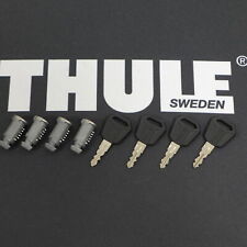 Thule 4x Ersatzschlüssel +Schloß Premium N246 für Dachträger Boxen Fahrradträger