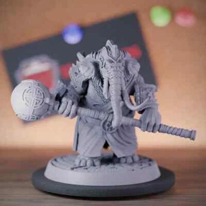 Oliphant Miniature Dungeons and Dragons Mini DnD 5e TTRPG Pathfinder - Picture 1 of 8