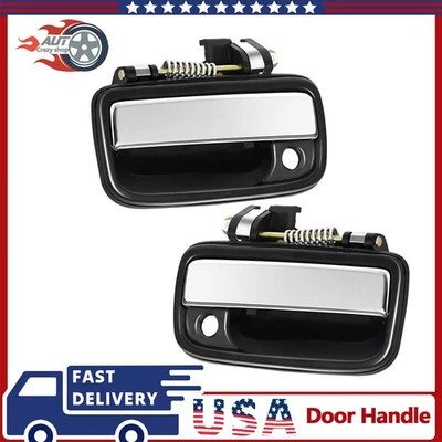 For Toyota Tacoma 1995-04/HILUX 2004-2012 Front Outside Outer Door Handle Pair Foto 1 de 4