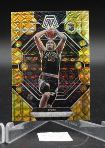 2022-23 Panini Mosaic - Rookies Jeremy Sochan #226 Reactive Yellow Mosaic Prizm - Bild 1 von 2