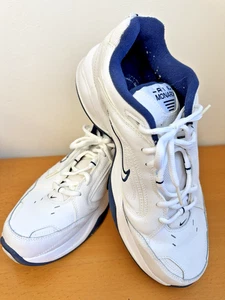 NIKE Air Monarch III-White Navy Men's Shoe (size 11) model #312628-111 w/Box - Picture 1 of 9