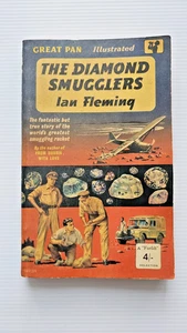 Ian Fleming ~ The Diamond Smugglers 1st Pan Edition 1960 paperback - Picture 1 of 9