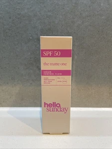 Hello Sunday The Matte One SPF50 crema idratante controllo olio 50 ml nuova con scatola - Foto 1 di 7
