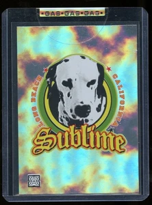 2022 GAS Trading Card Sublime SUB-2 Lou Dog Serial #d 35/100 pellicola rifrattore ref - Foto 1 di 2