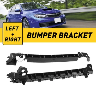 Soporte de parachoques delantero izquierdo y derecho de 2 piezas para Subaru Impreza 2008-2011 Foto 1 de 4